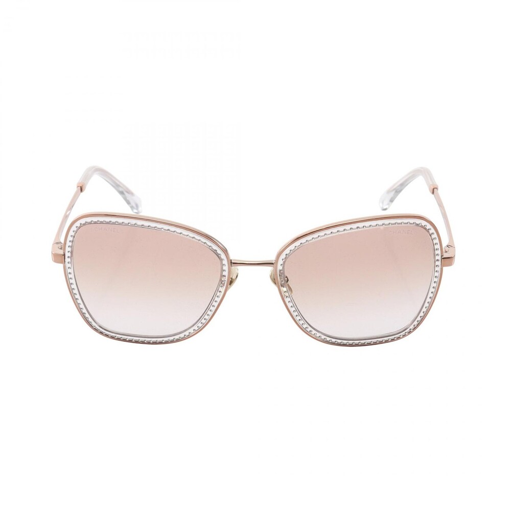 Chanel Gradation Lens Sunglasses Gold #321243C52B